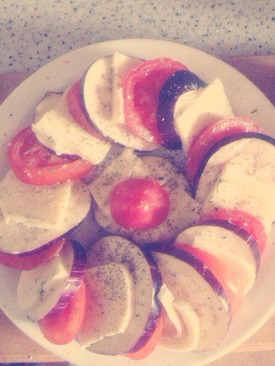 Баклажаны с помидорами и сулугуни - Шаг 5