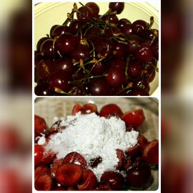 Булочки с черешней - Шаг 4