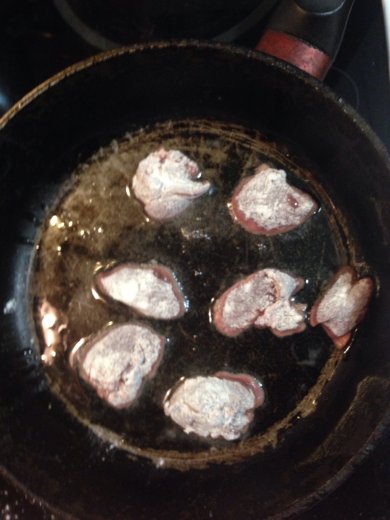 Жарена печень - Шаг 3