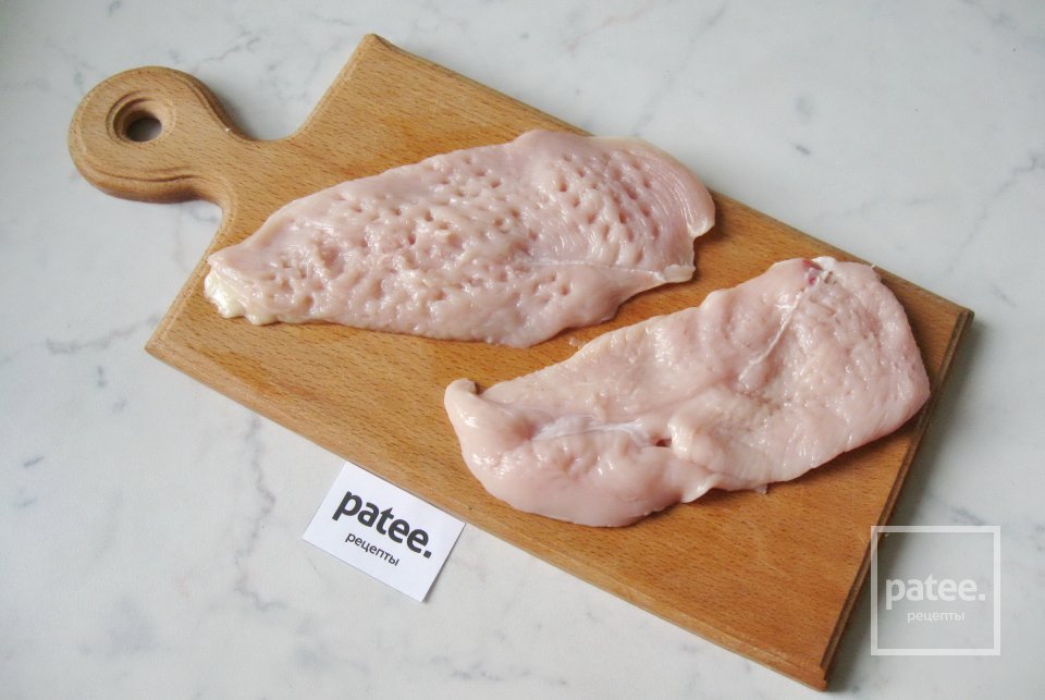 Куриная грудка с персиками - Шаг 3