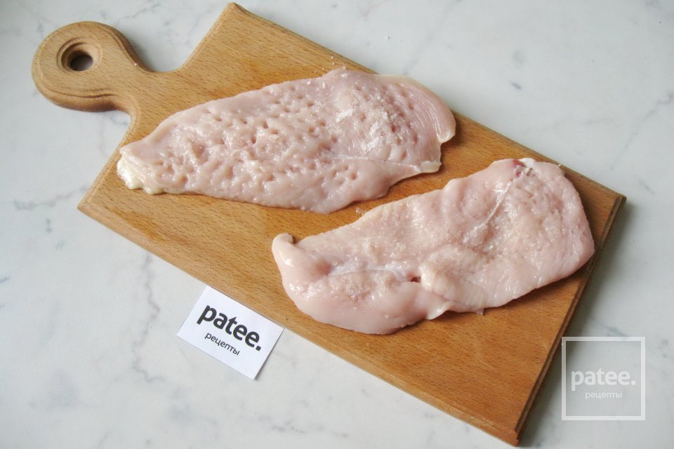 Куриная грудка с персиками - Шаг 4