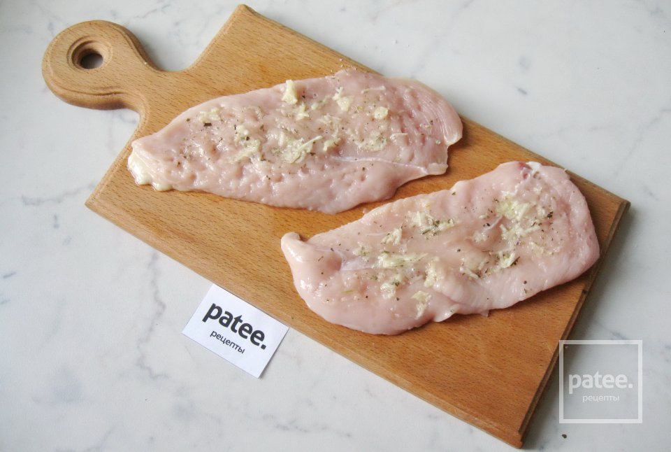 Куриная грудка с персиками - Шаг 6