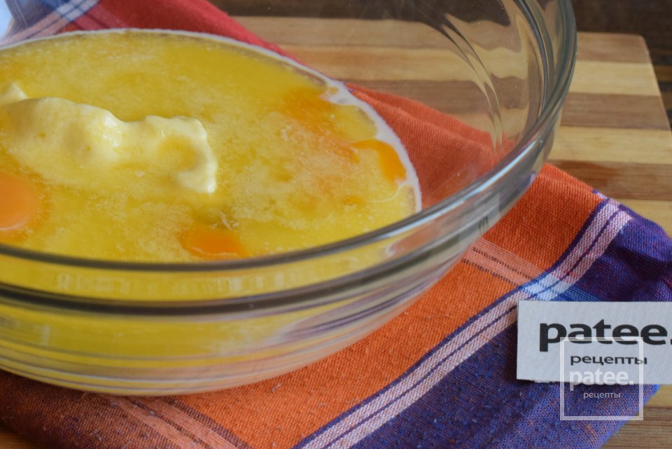 Пирог со сливами и маком - Шаг 3