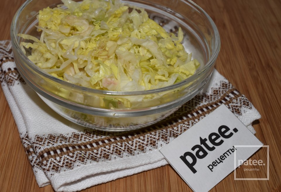 Салат с крабовыми палочками - Шаг 4