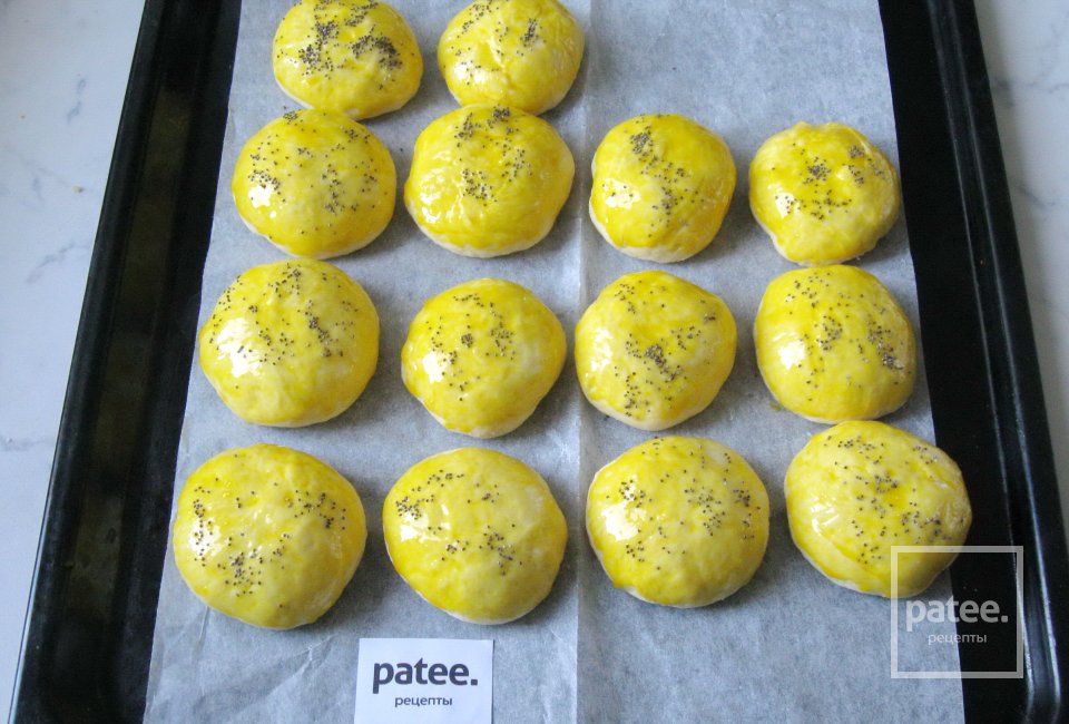 Сдобные пирожки с курицей - Шаг 19