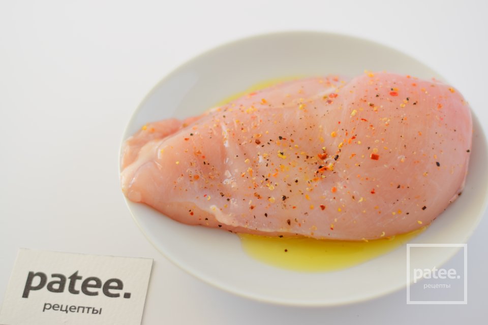 Куриное филе с виноградом - Шаг 4