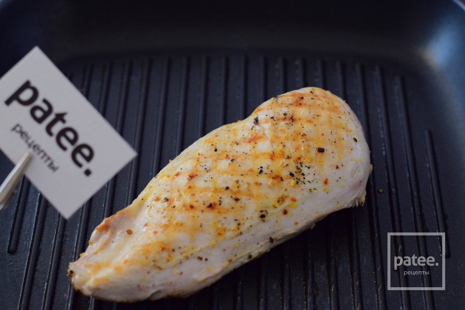 Куриное филе с виноградом - Шаг 5