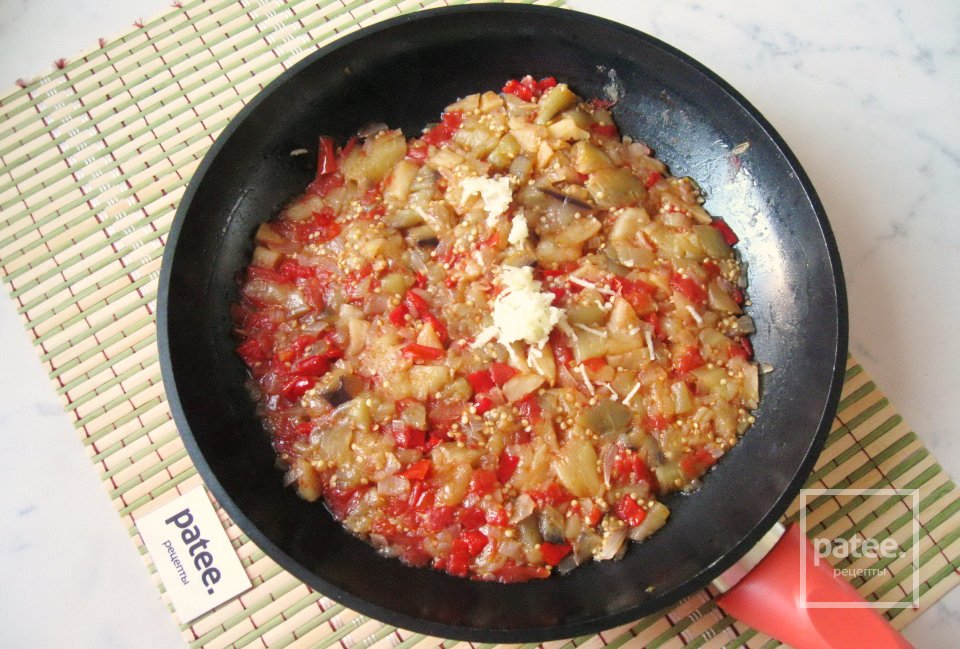 Икра из баклажанов с яблоками - Шаг 12