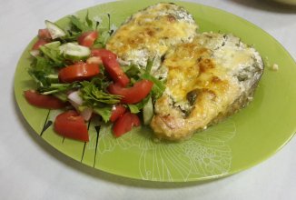 Запеченная кета