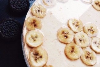 Банановый чизкейк🍌🍌🍌