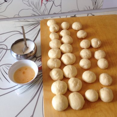 Булочки сердечки - Шаг 2