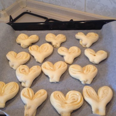 Булочки сердечки - Шаг 8