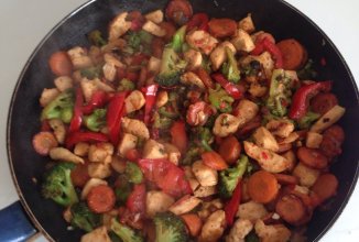 Дерзкая острая курица