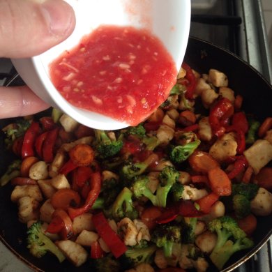 Дерзкая острая курица - Шаг 7