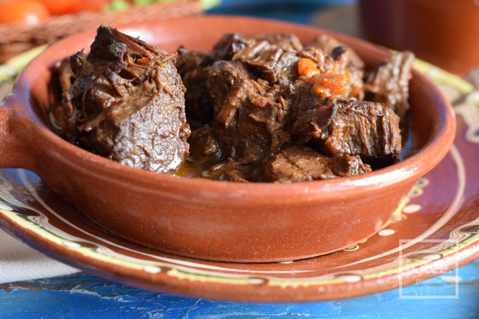 Говядина в красном вине - Шаг 15