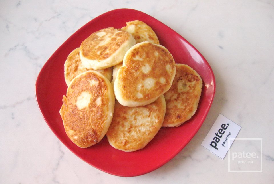 Сырники со сливами в карамели - Шаг 12