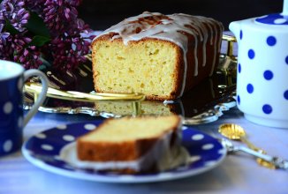 Лимонный кекс с помадкой