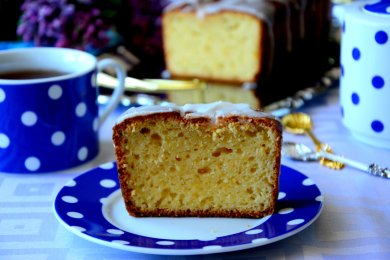 Лимонный кекс с помадкой - приготовление