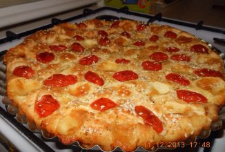 ПИРОГ С ОКОРОКОМ И СЫРОМ