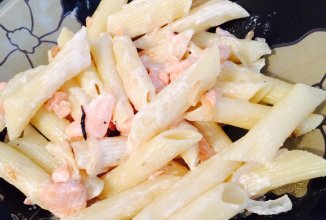 Паста с сёмгой