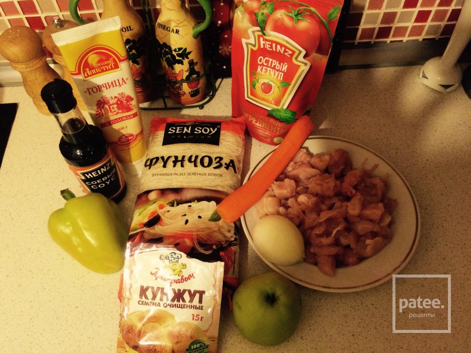 Курица в кисло- сладком соусе по-китайски - Шаг 1