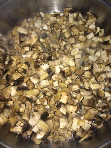 Куриное филе с грибами и картофелем под сыром - Шаг 1
