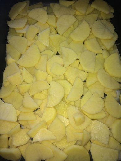 Куриное филе с грибами и картофелем под сыром - Шаг 5