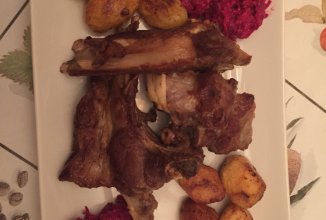 Аппетитные бараньи ребрышка