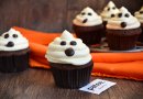 Капкейки привидения на Хэллоуин