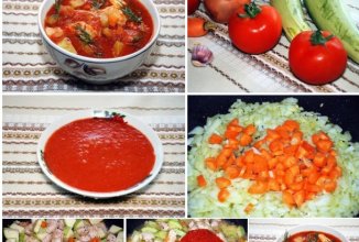 Томатный суп(диетический)