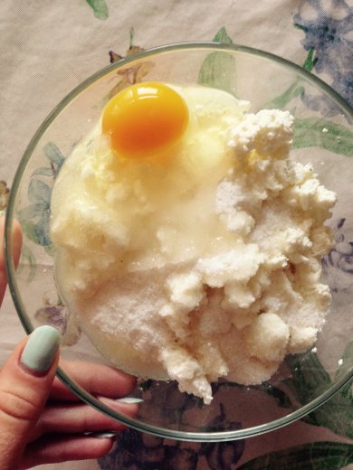 Творожный тарт с ежевикой. - Шаг 3