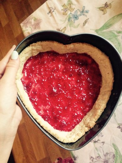 Творожный тарт с ежевикой. - Шаг 7