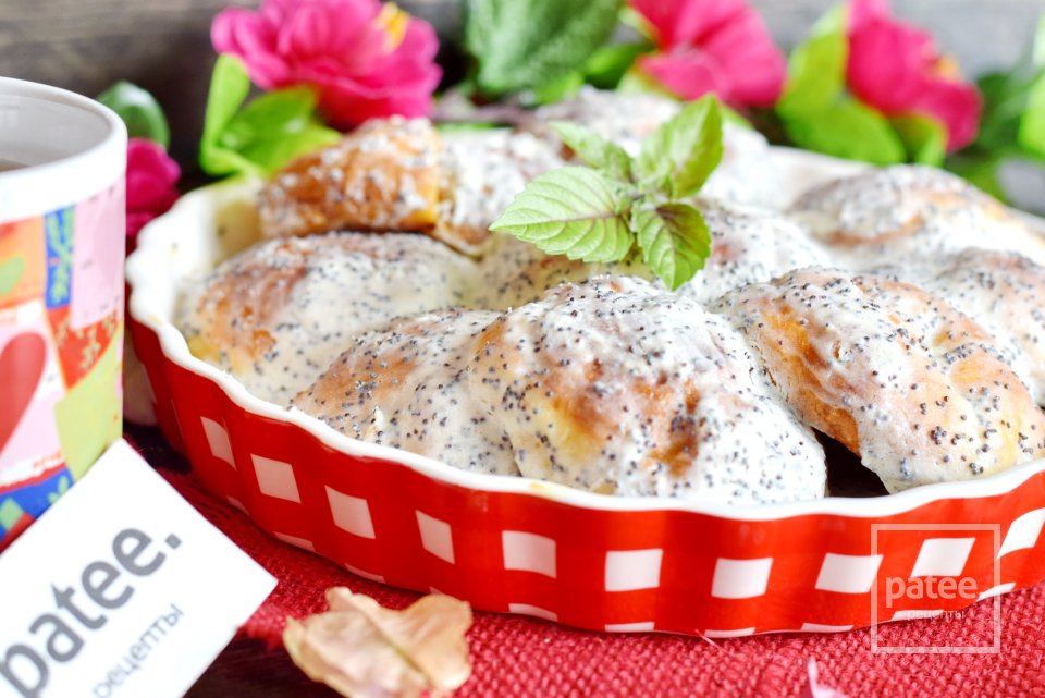 Сырники в духовке с йогуртово-маковой заливкой - Шаг 19