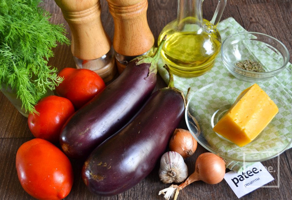 Гратен из баклажанов - Шаг 1