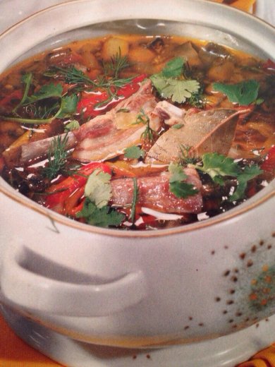 СУП С БАКЛАЖАНАМИ