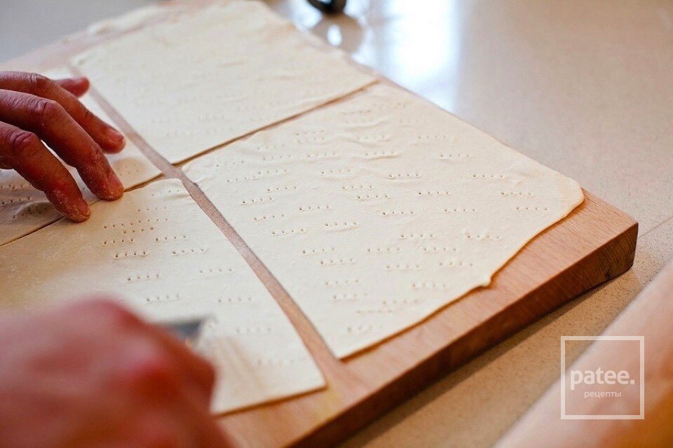 Пирожное Мильфей с клубникой - Шаг 1