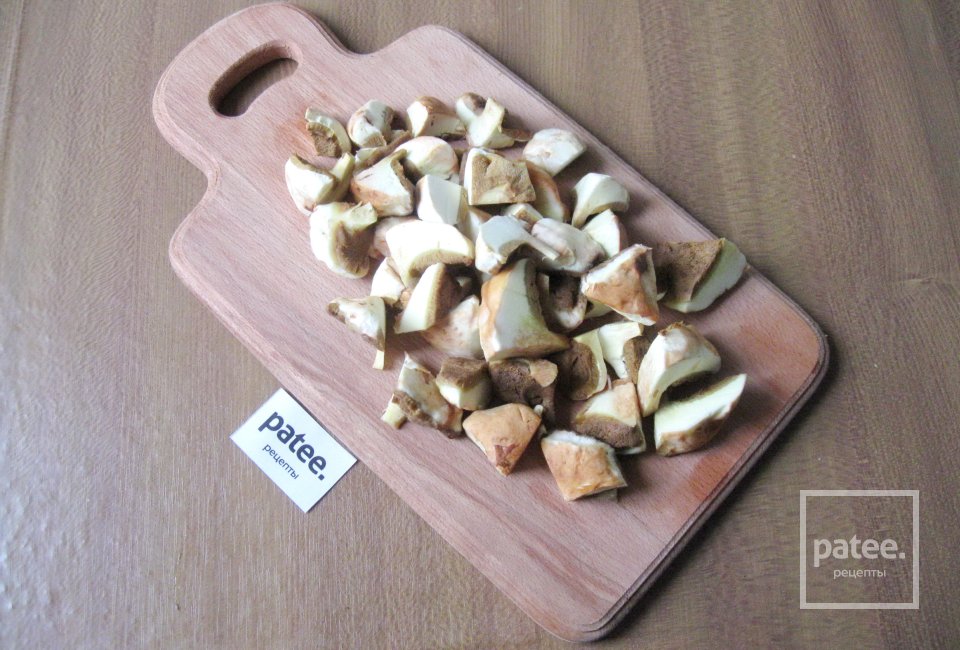 Вегетарианский борщ с маслятами - Шаг 3