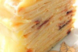 торт с творожным заварным кремом