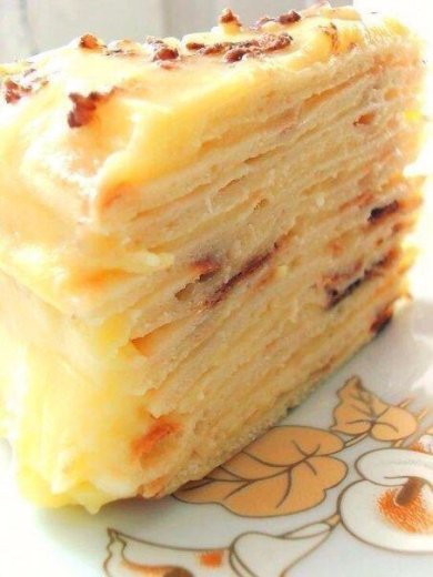 торт с творожным заварным кремом - Шаг 2