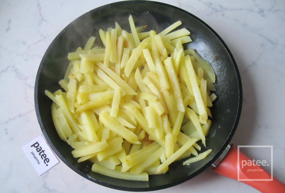 Подосиновики в сметане с картофелем запеченные в духовке - Шаг 12