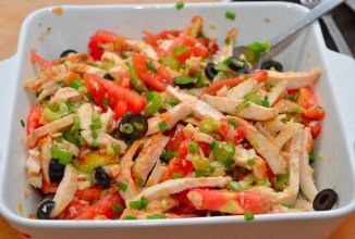 Салат из курицы