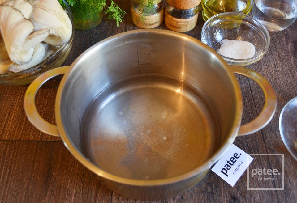 Маринованные грибы вешенки - Шаг 2