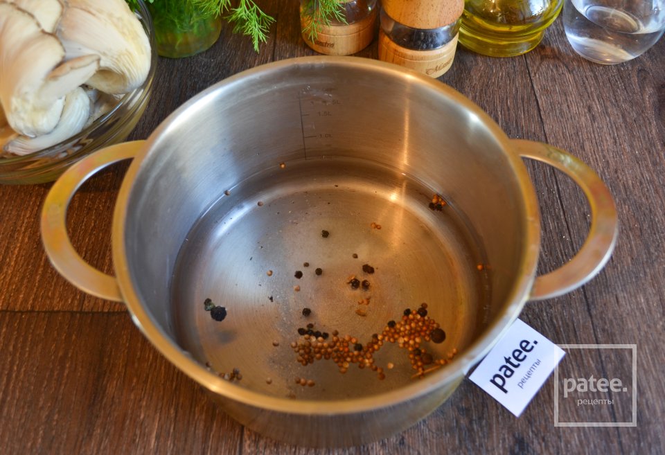 Маринованные грибы вешенки - Шаг 4