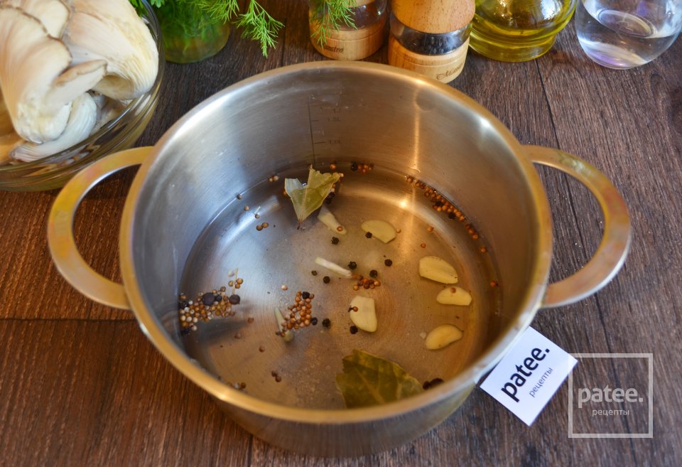 Маринованные грибы вешенки - Шаг 5