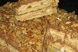 Нежный сливочный торт