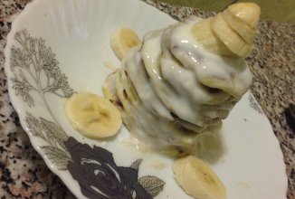 Кукурузно-банановые пп панкейки