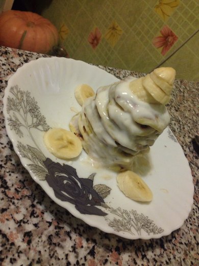 Кукурузно-банановые пп панкейки - Шаг 2