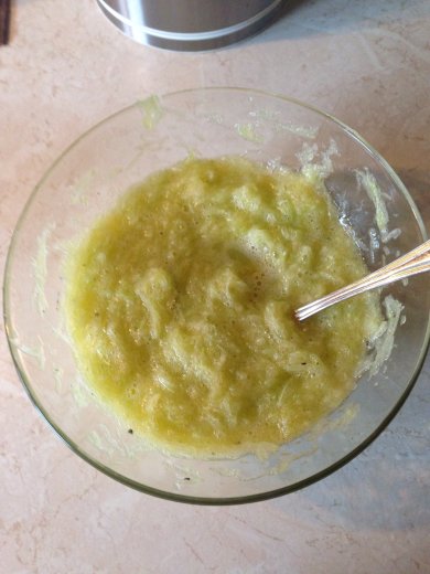 Оладья из кабачков - Шаг 1