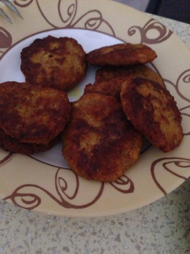 Диетические тыквенные оладьи - Шаг 1