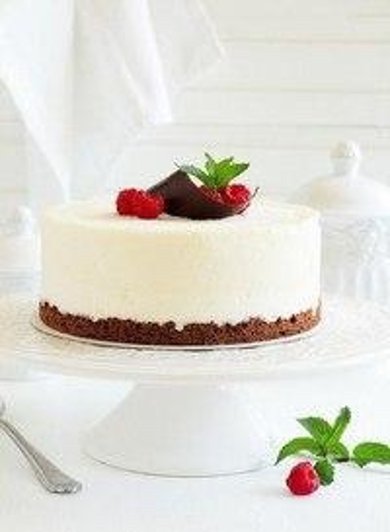 Сливочно-малиновый торт-суфле - Шаг 1